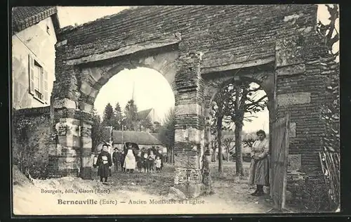 AK Bernouville, Ancien Monastere et L`Eglise