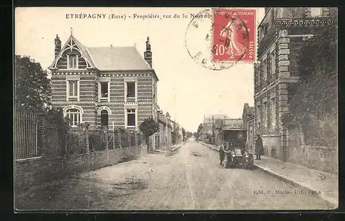 AK Etrepagny, Proprietes, rue du 30 Novembre