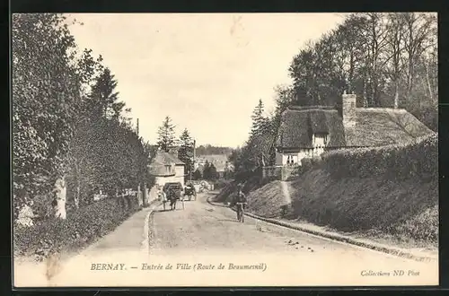 AK Bernay, entree de Ville, Route de Baumesnil