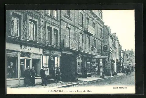 AK Beuzeville, Grande Rue et Café des Sport