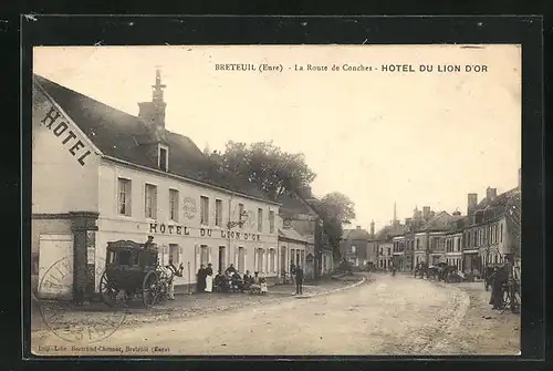 AK Breteuil, La Route de Conches, Hotel du Lion d`Or