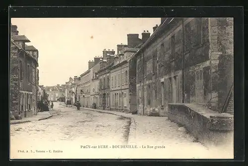 AK Pacy-sur-Eure, La Rue grande