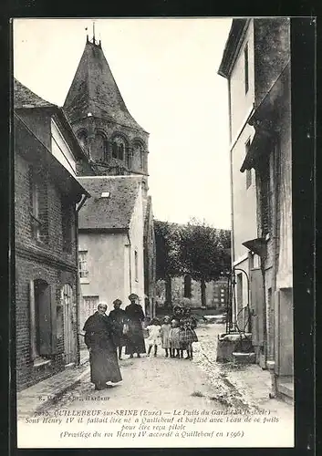 AK Quillebeuf-sur-Seine, Le puits du Gard