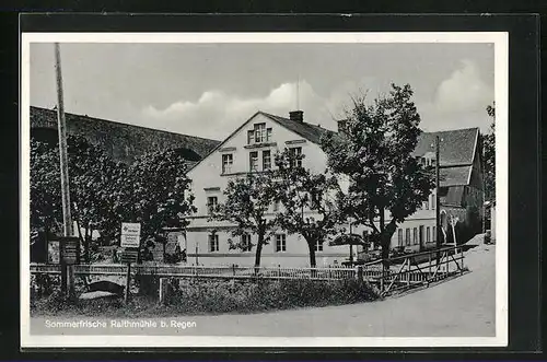 AK Raithmühle, Gasthof und Pension zu den vier Brücken