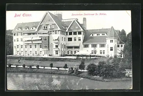 AK Bad Elster, Sanatorium, Sanitätsrat Dr. Köhler