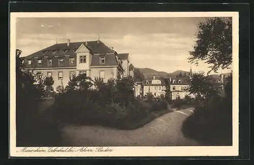 AK Erlenbad / Baden, Blick zum Marienheim