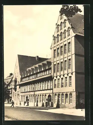 AK Aschersleben, Blick auf das Rathaus