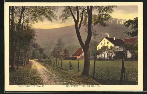 AK Detmold, Oberförsterei Heidental