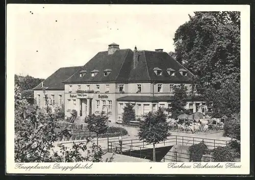 AK Berggiesshübel, Kuhotel Sächsisches Haus