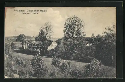 AK Strausberg, Restaurant Gielsdorfer Mühle