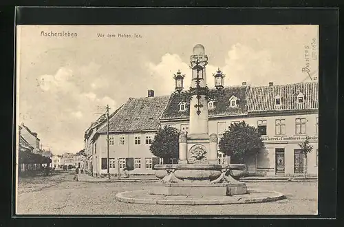 AK Aschersleben, Strasse Vor dem hohen Tor