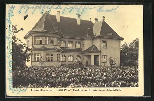 AK Dorlisheim, Diakonissenanstalt Sarepta, Krankenhaus Lazarus