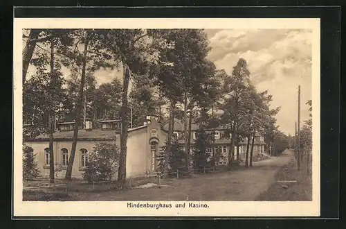 AK Hammelburg, Karitas-Kinderheim Marienruhe, Hindenburghaus und Kasinoq
