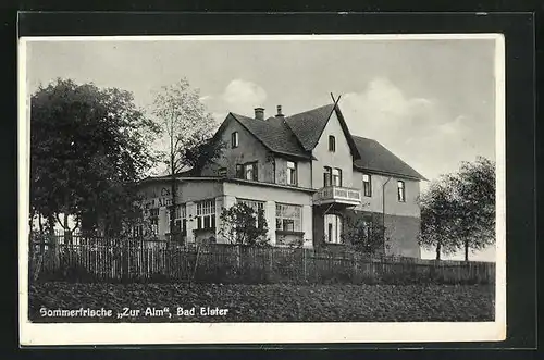 AK Bad Elster, Berg-Café und Restaurant Zur Alm