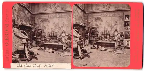 Stereo-Fotografie G. Brogi, Firenze, Atelier Eduardo Gelli