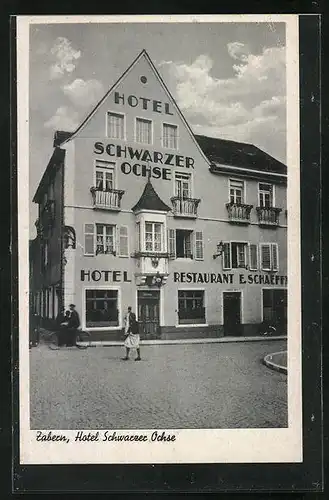 AK Zabern, Hotel-Restaurant Schwarzer Ochse