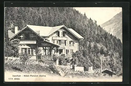 AK Isenfluh, Hôtel-Pension Alpina