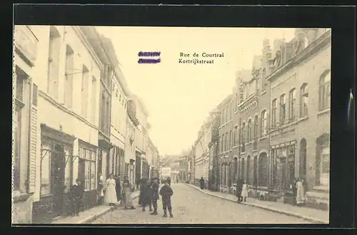 AK Menin, Blick in die Kortrijkstrasse