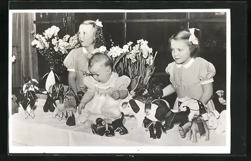 AK Erster Geburtstag der Prinzessin Marijke von den Niederlanden 1948