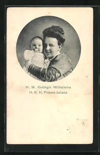 AK Koningin Wilhelmina, Prinses Juliana