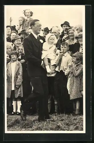 AK Prinz Bernhard mit Kindern, 29. Juni 1939
