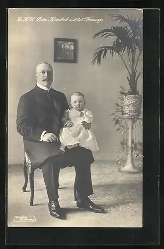 AK Z.K.H. Prins Hendrik met hes Prinsesje