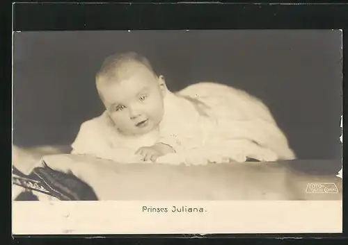 AK Prinzessin Juliana von den Niederlanden als Kleinkind