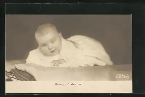 AK Prinzessin Juliana von den Niederlanden als Kleinkind