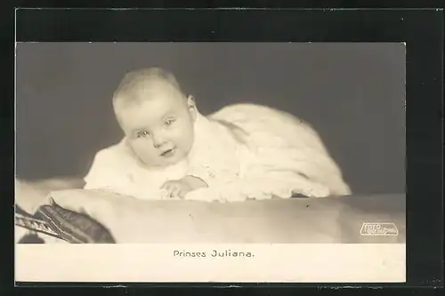 AK Prinzessin Juliana von den Niederlanden als Baby