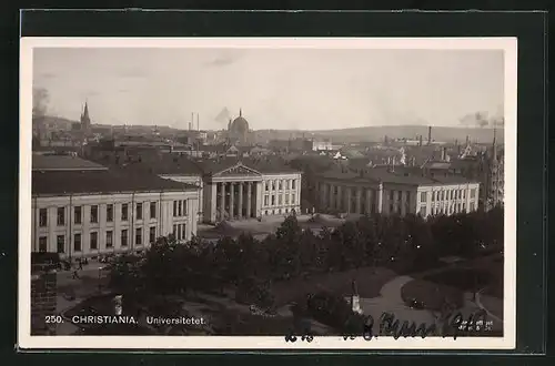 AK Oslo, Ausblick auf die Universität