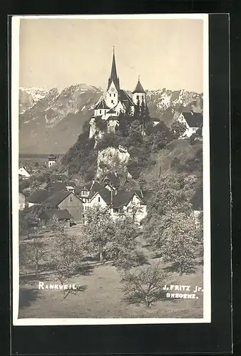 AK Rankweil, Blick zur Kirche