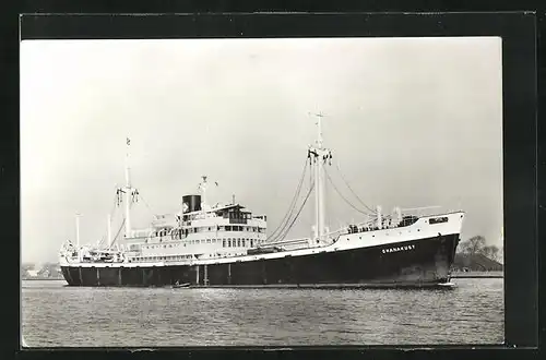 AK Handelsschiff M.V. Ghanakust, Holland West-Afrika Lijn