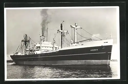 AK Handelsschiff S.S. Averdijk, Holland Amerika Lijn