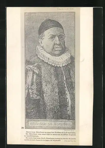 AK Portrait Abraham de Zwijger