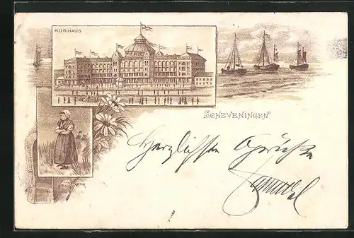 Lithographie Scheveningen, Kurhaus