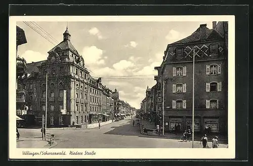 AK Villingen /Schwarzwald, Hotel zur Post in der Niederen Strasse