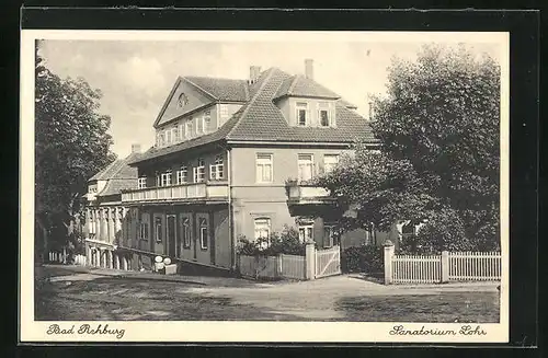 AK Bad Rehburg, Hotel-Sanatorium Lohr