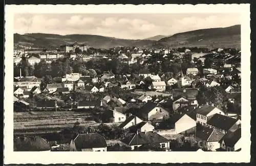 AK Wallachisch Meseritsch, Blick über die Häuser der Stadt