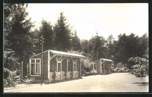 AK Appelscha, Sanatorium Beatrix-oord, Lighallen Vrouwenpaviljoen