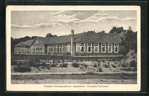 AK Appelscha, Friesch Volkssanatorium, Vrouwen-Paviljoen