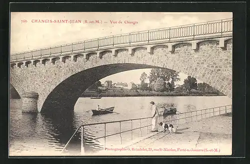 AK Changis-Saint-Jean, Vue de Changis