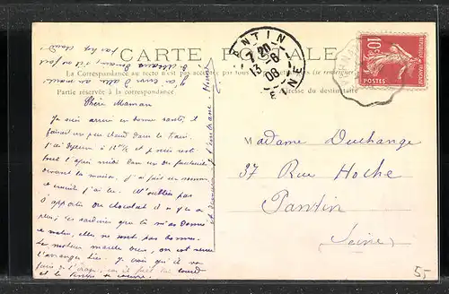 AK Changis-Saint-Jean, Vue de Changis