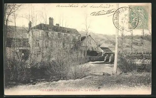 AK Villeneuve-sur-Bellot, La Fabrique