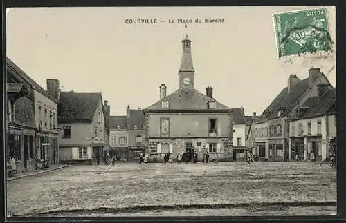 AK Courville, La Place du Marche