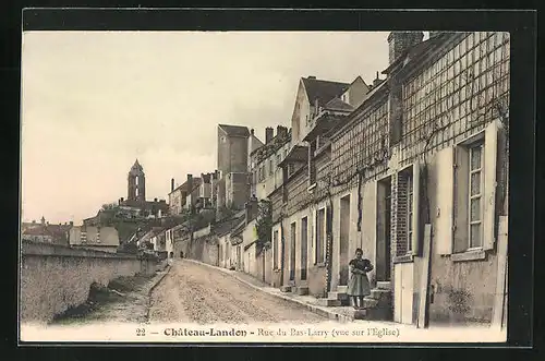AK Chateau-Landon, Rue de Bas-Larry
