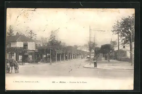 AK Melun, Avenue de la Gare