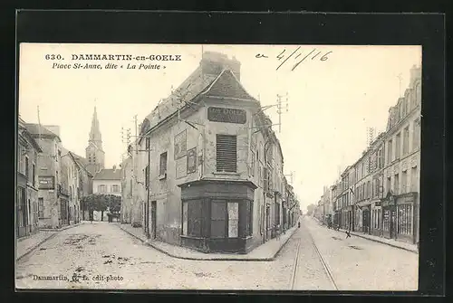 AK Dammartin-en-Goele, Place St-Anne, La Pointe