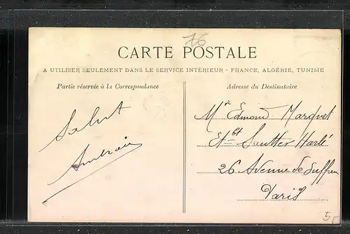 AK Gournay-en-Braye, Place Nationale-Fontaine