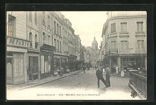 AK Bolbec, Rue de la Republique