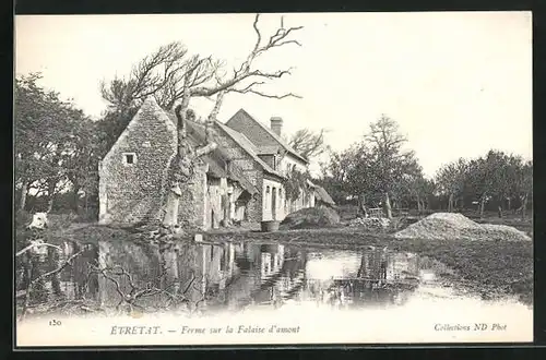 AK Etretat, Ferme sur le Falaise d` amont